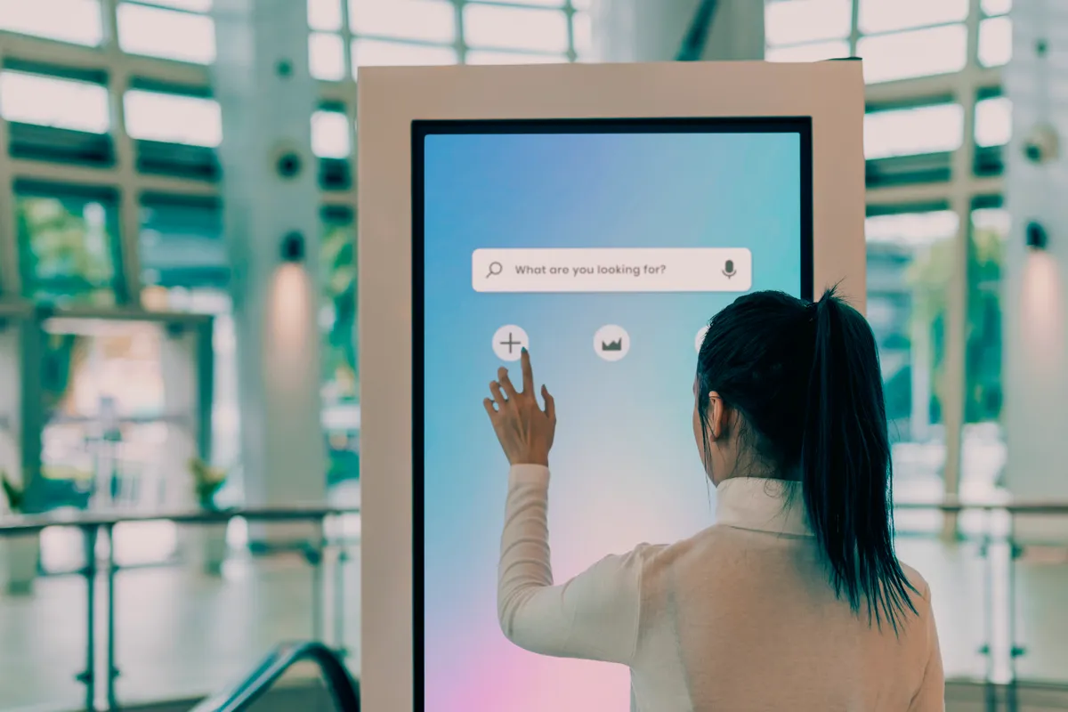 Interactive Touch Kiosks