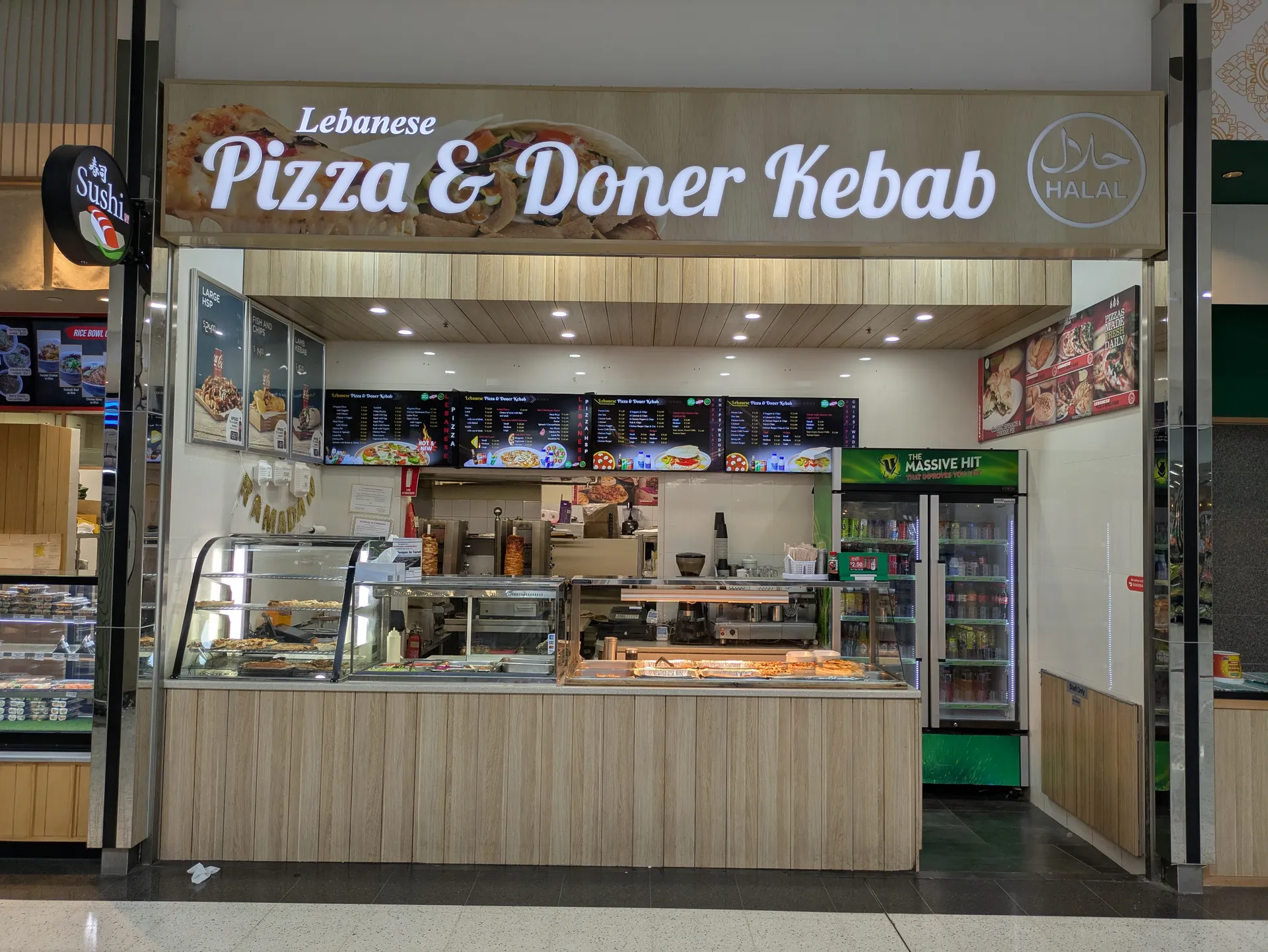 Lebanese Pizza Digital Menu Boards LED Signage Melbourne