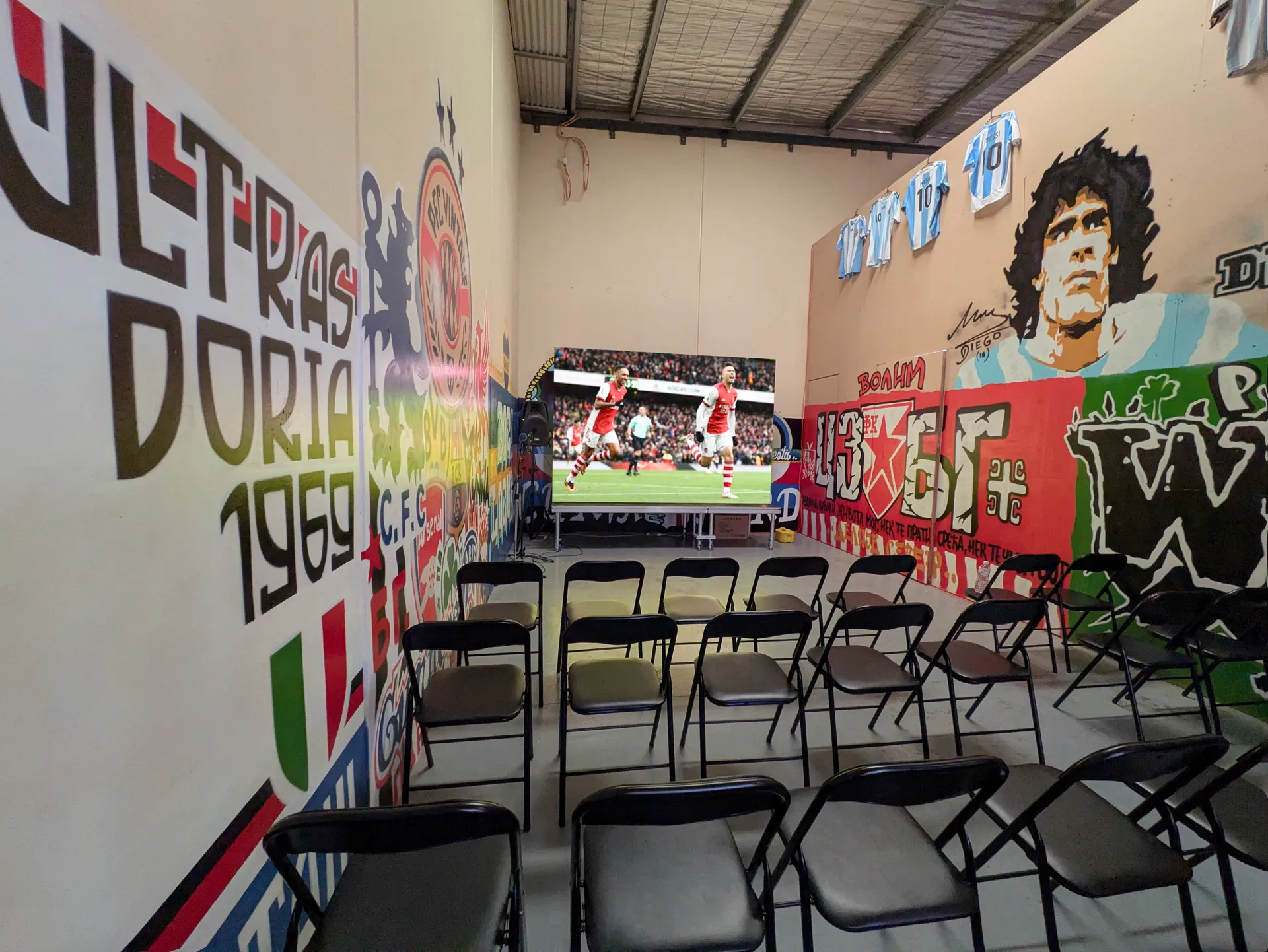 LED Screen Rental World Cup Soccer Event Broadcast Display Melbourne