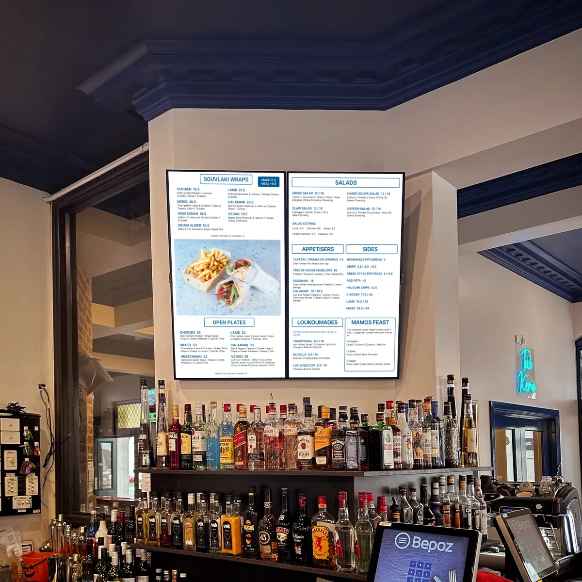 Hotel Taralgon Menu Boards