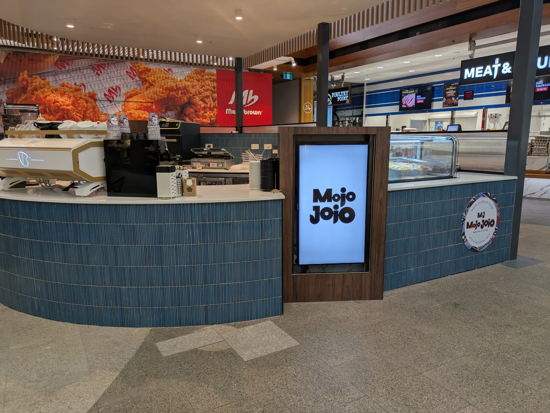Mojo Jojo Highpoint Shopping Centre Digital Menu Boards Melbourne