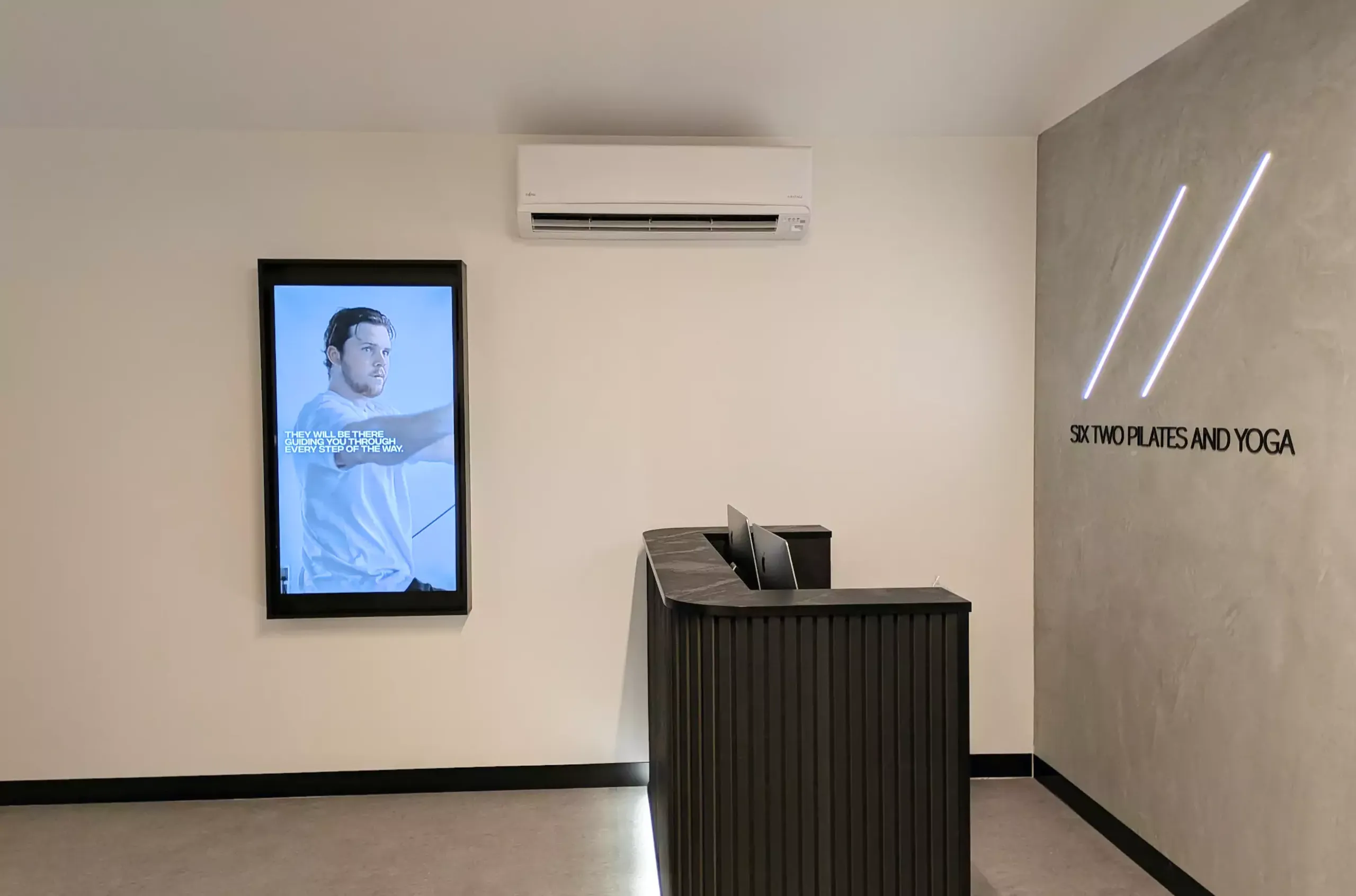 Pilates Studio Digital Signage LED Display Melbourne