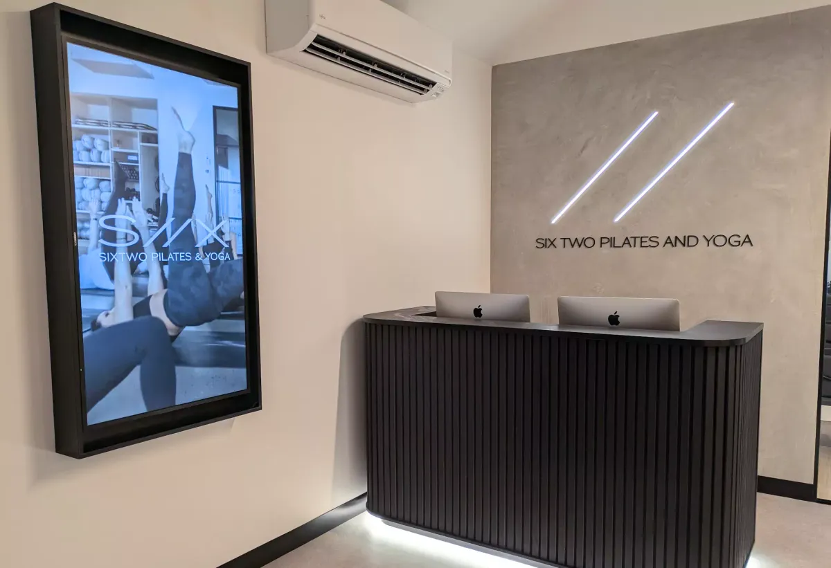 Digital Signage Pilates Studio