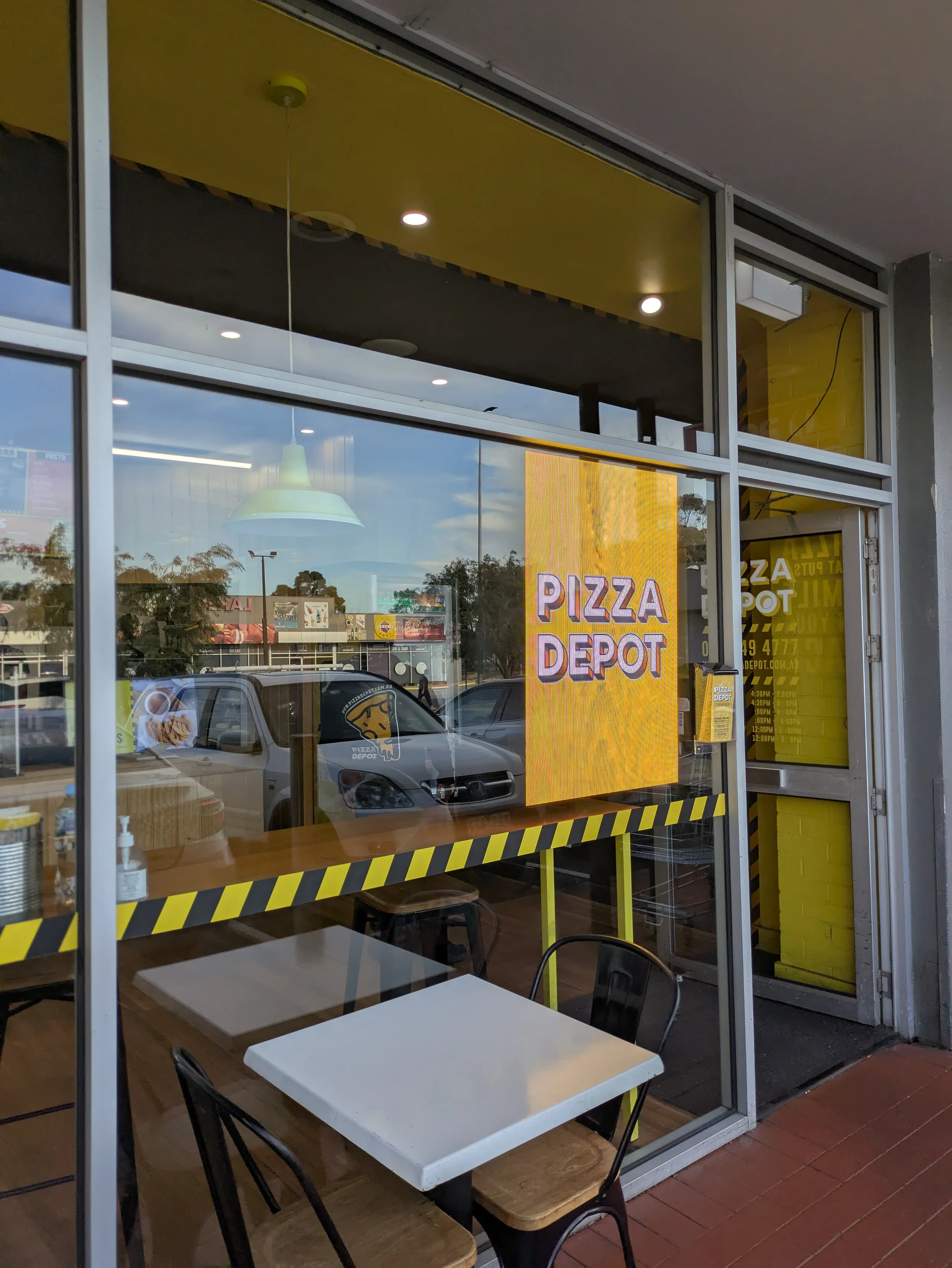 Pizza Depot Taylors Lakes LED Digital Signage Menu Display Melbourne