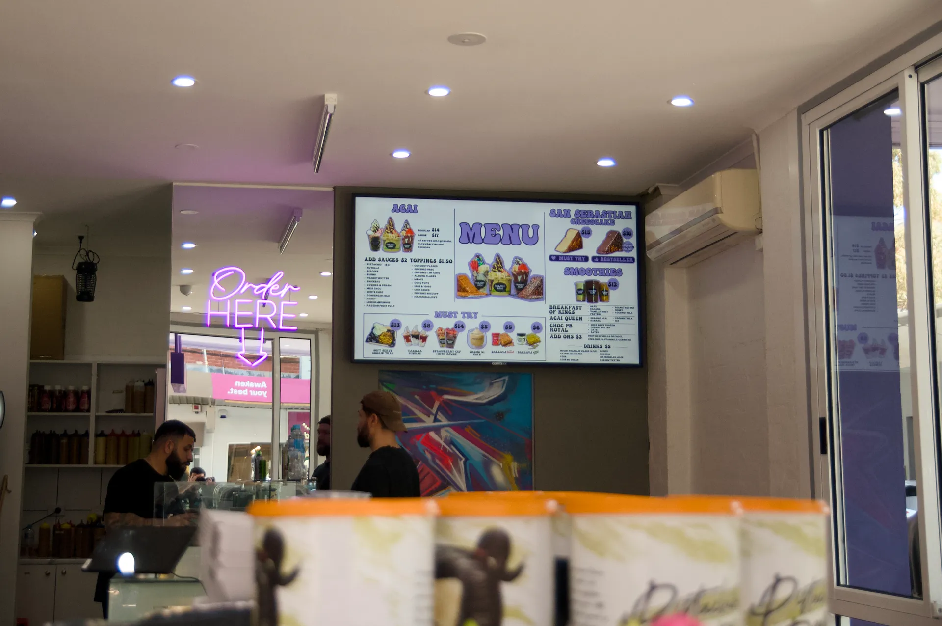 Project Acai Digital Signage