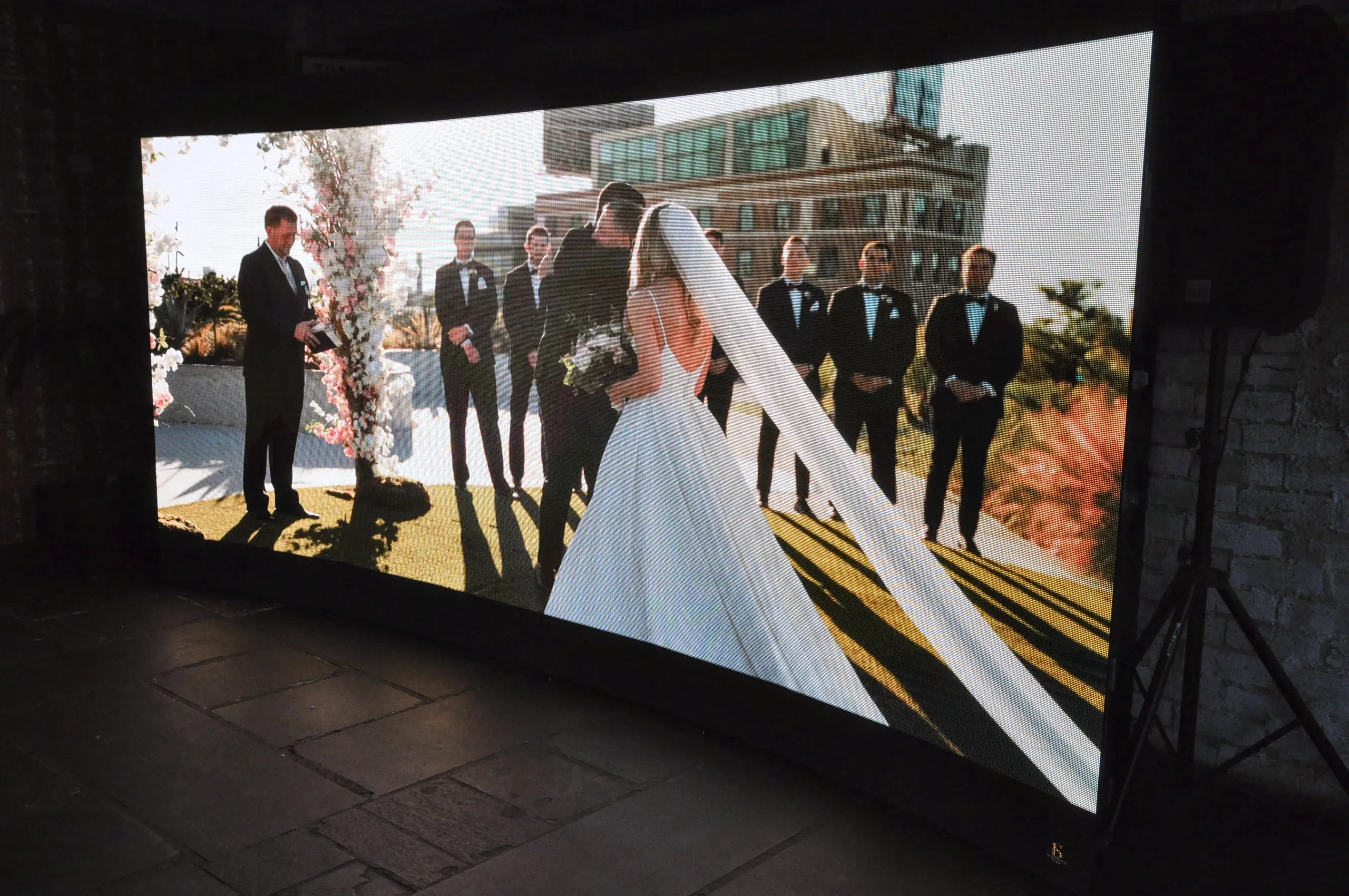 LED Screen Rental Wedding Event Display Melbourne