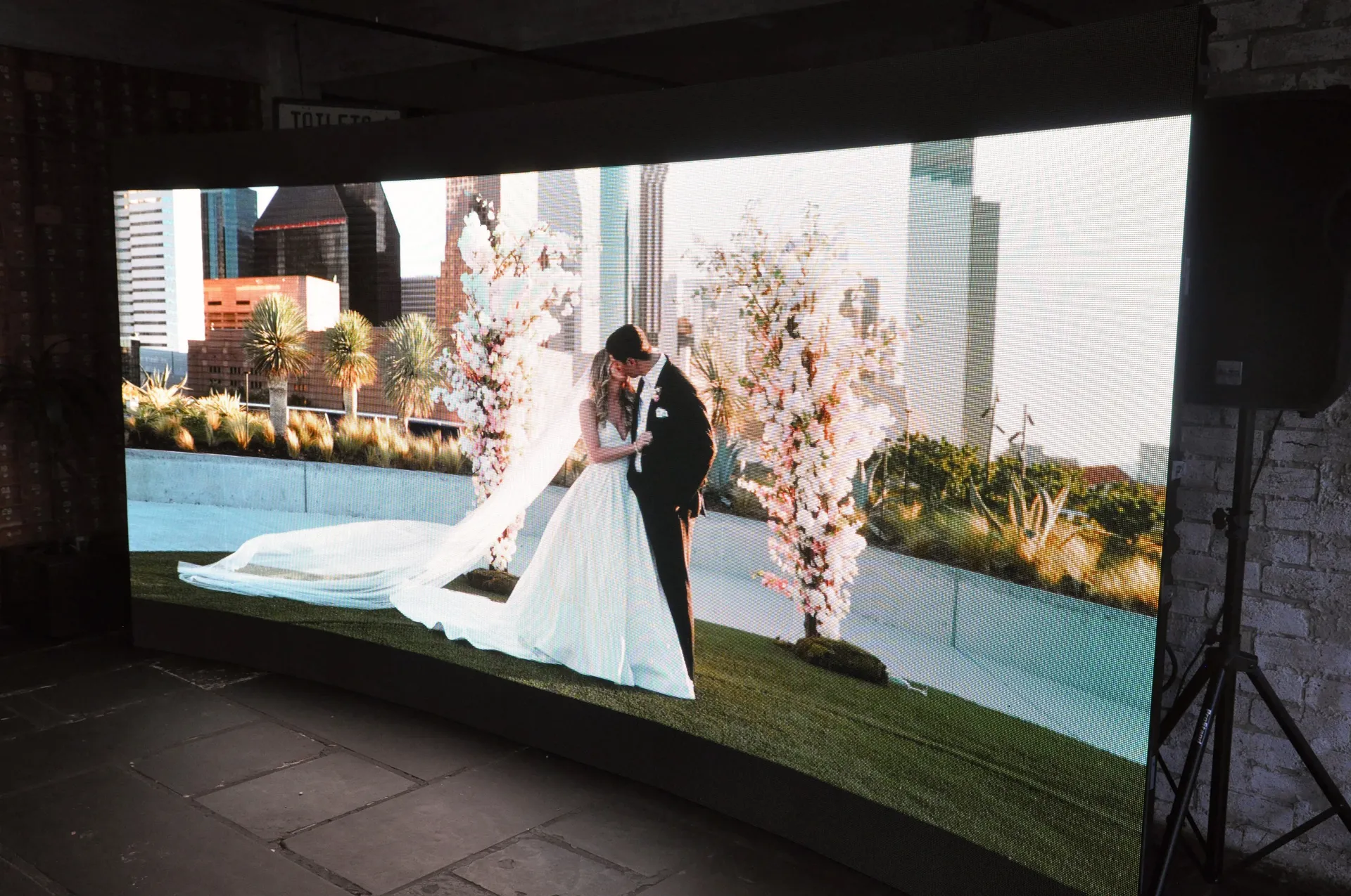 LED Screen Rental Wedding Event Display Melbourne