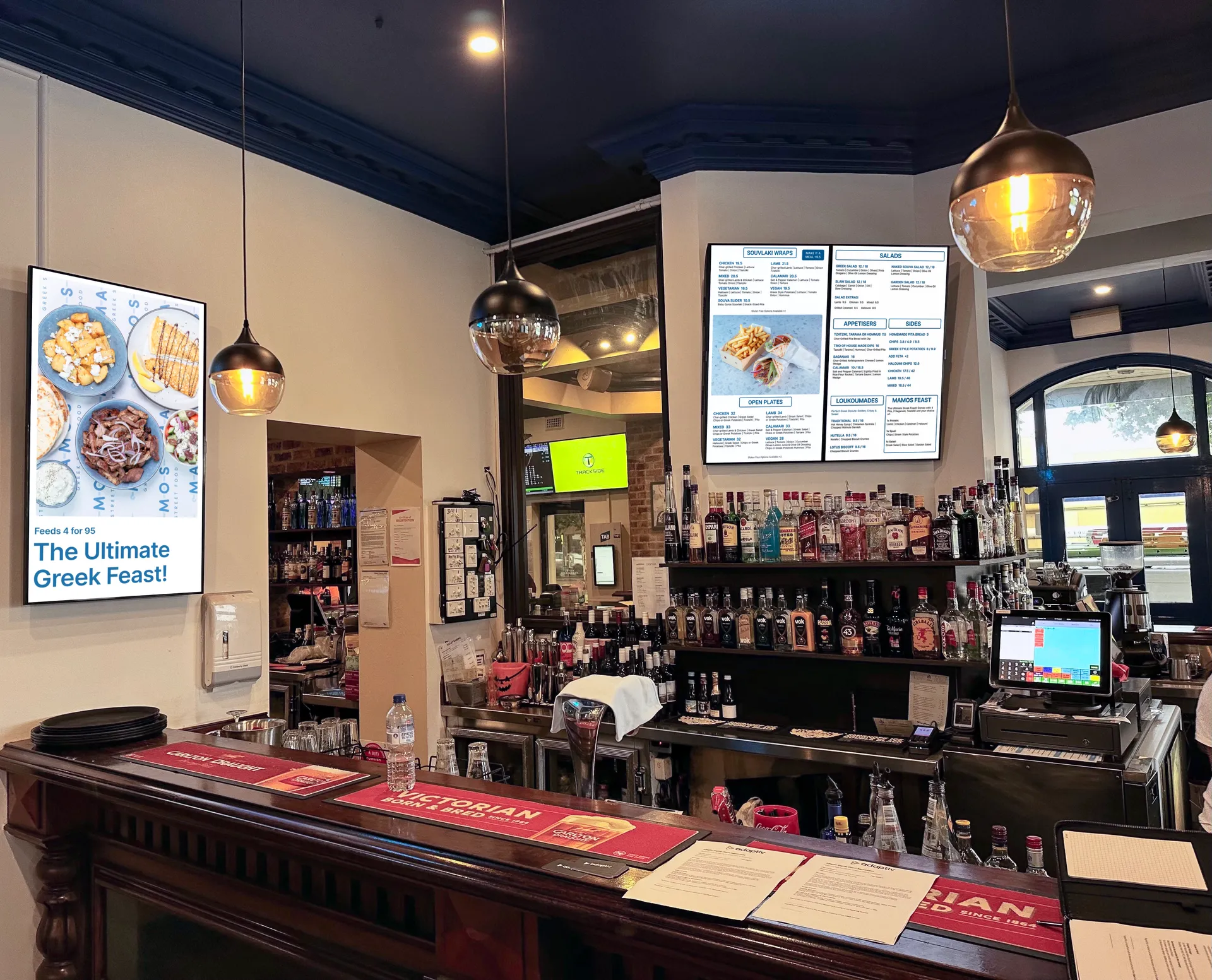 Hotel Traralgon Digital Menu Boards LED Signage Victoria